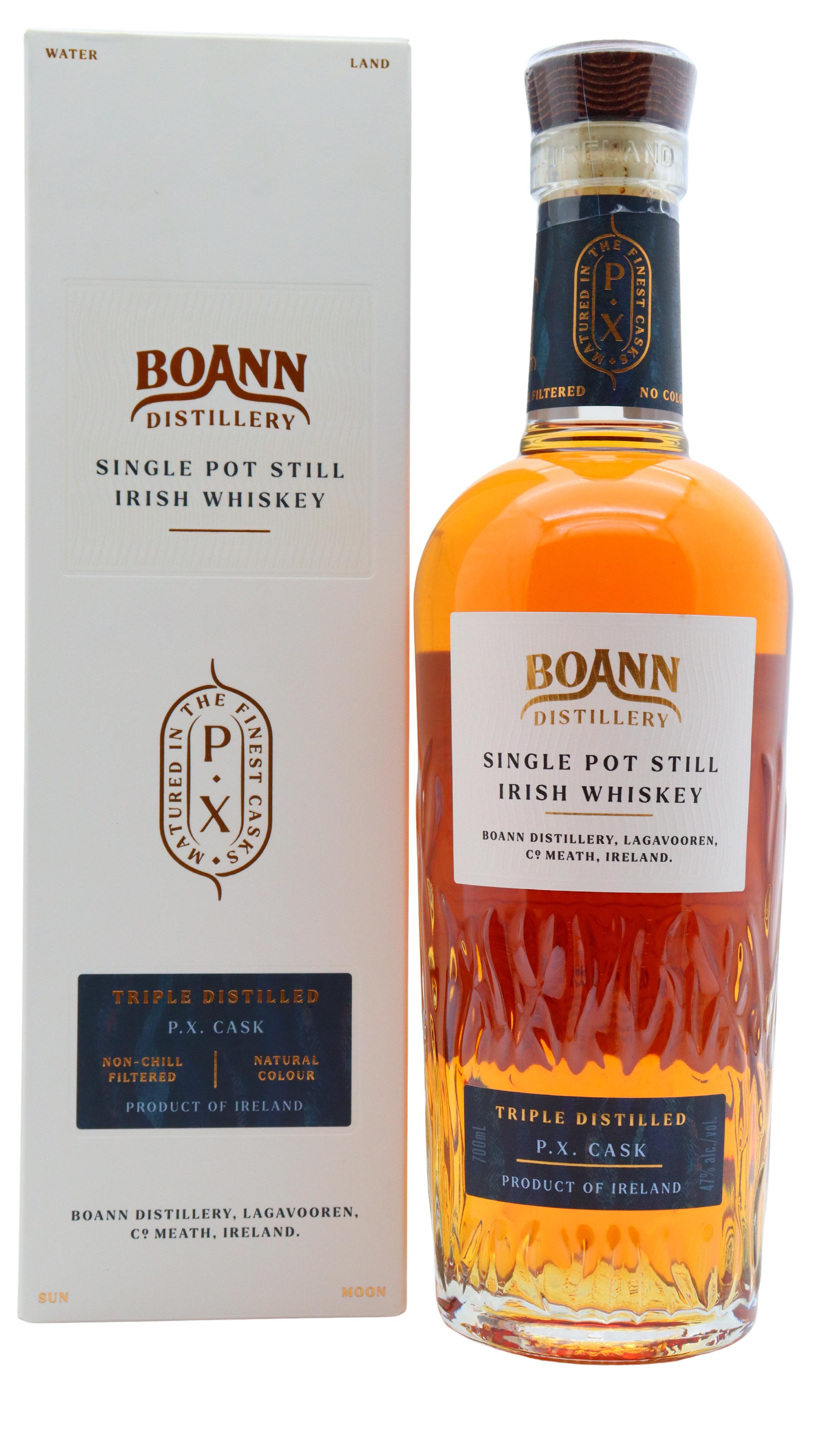 Boann Pedro Ximenez Cask Single Pot Still Irish   Whiskey