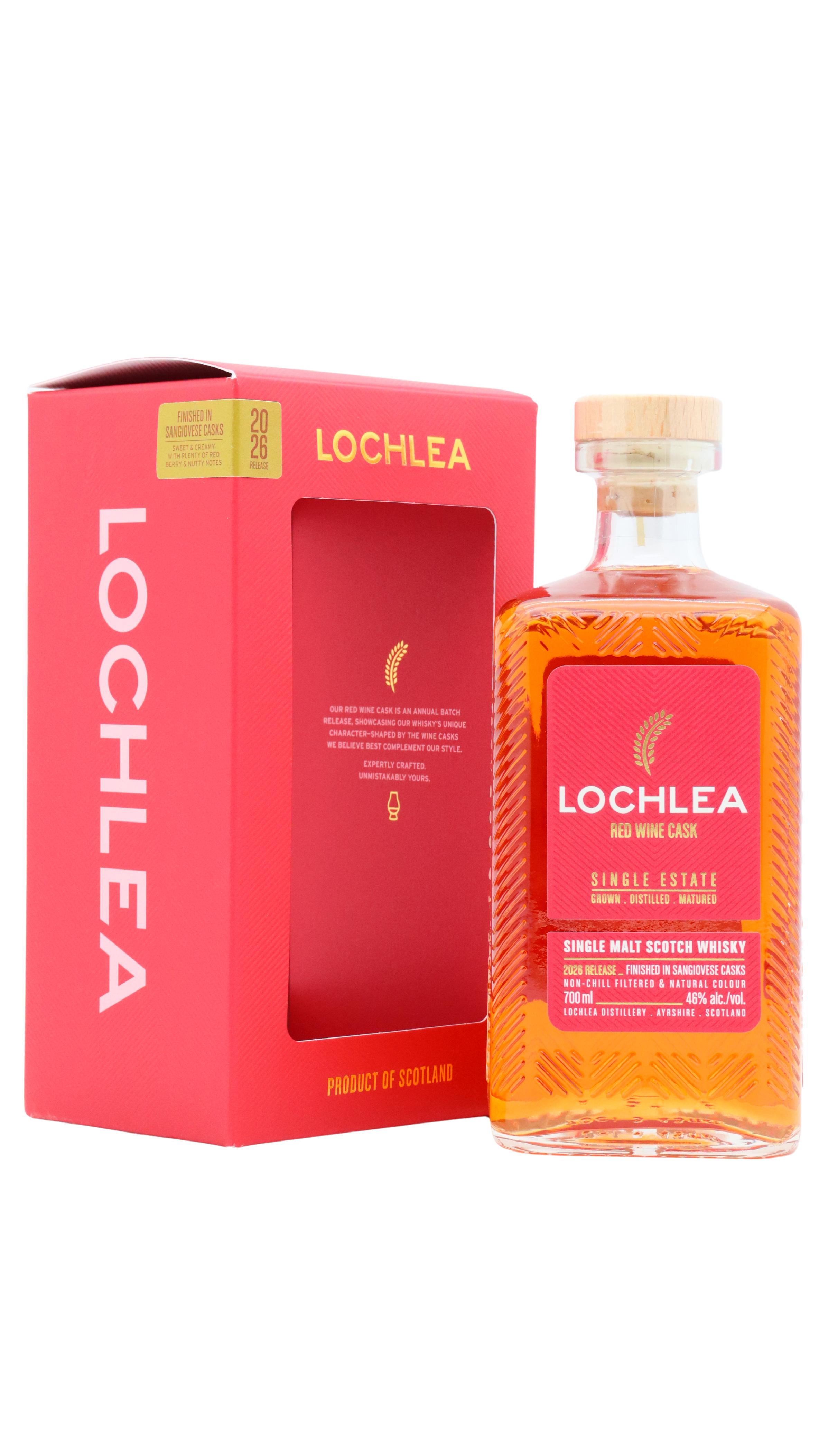 Lochlea Red Wine Cask Matu 2026 Edition Single Malt Sco Whisky