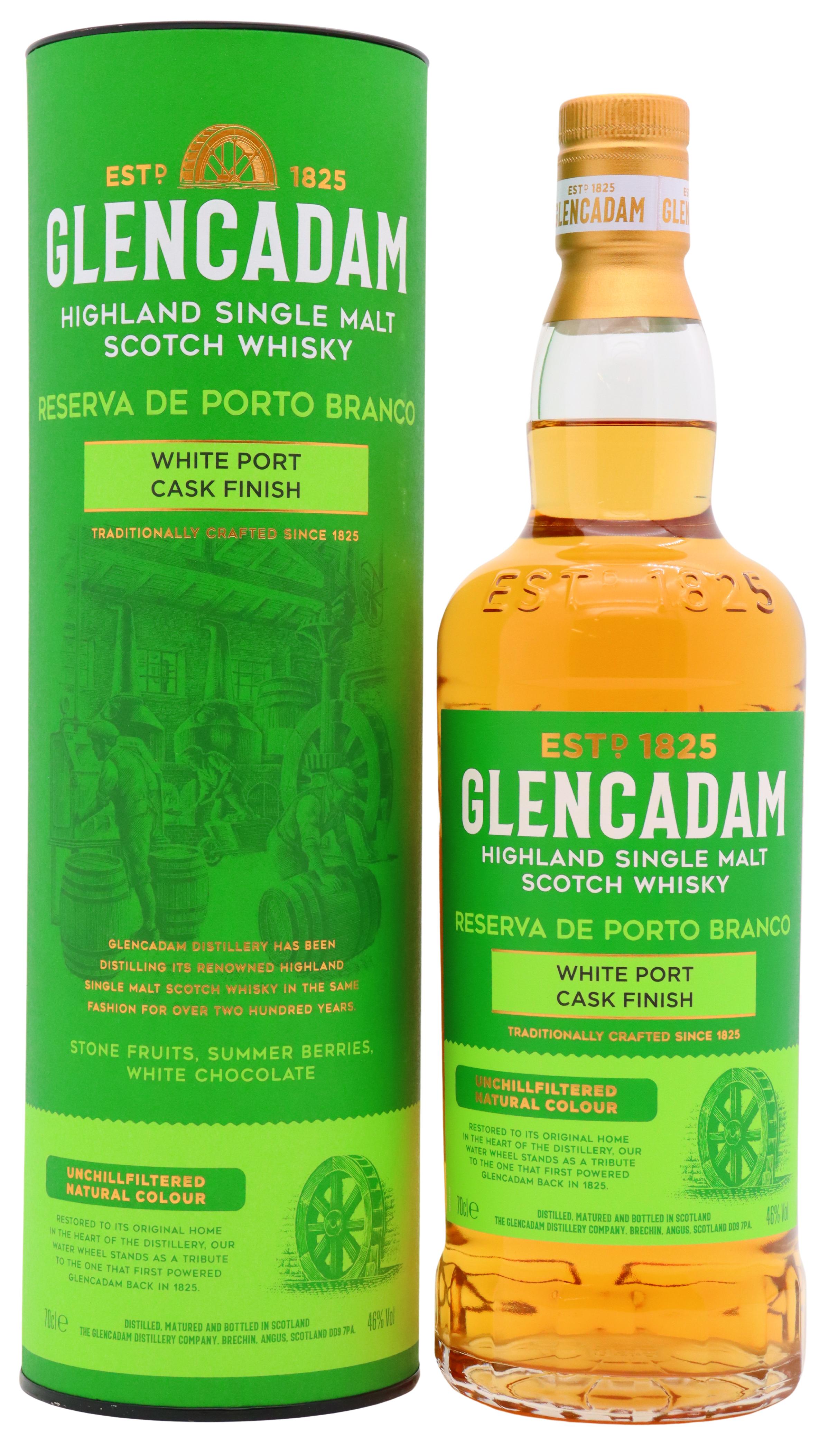 Glencadam White Reserva De Porto Branco Port Cask Highland S Whisky