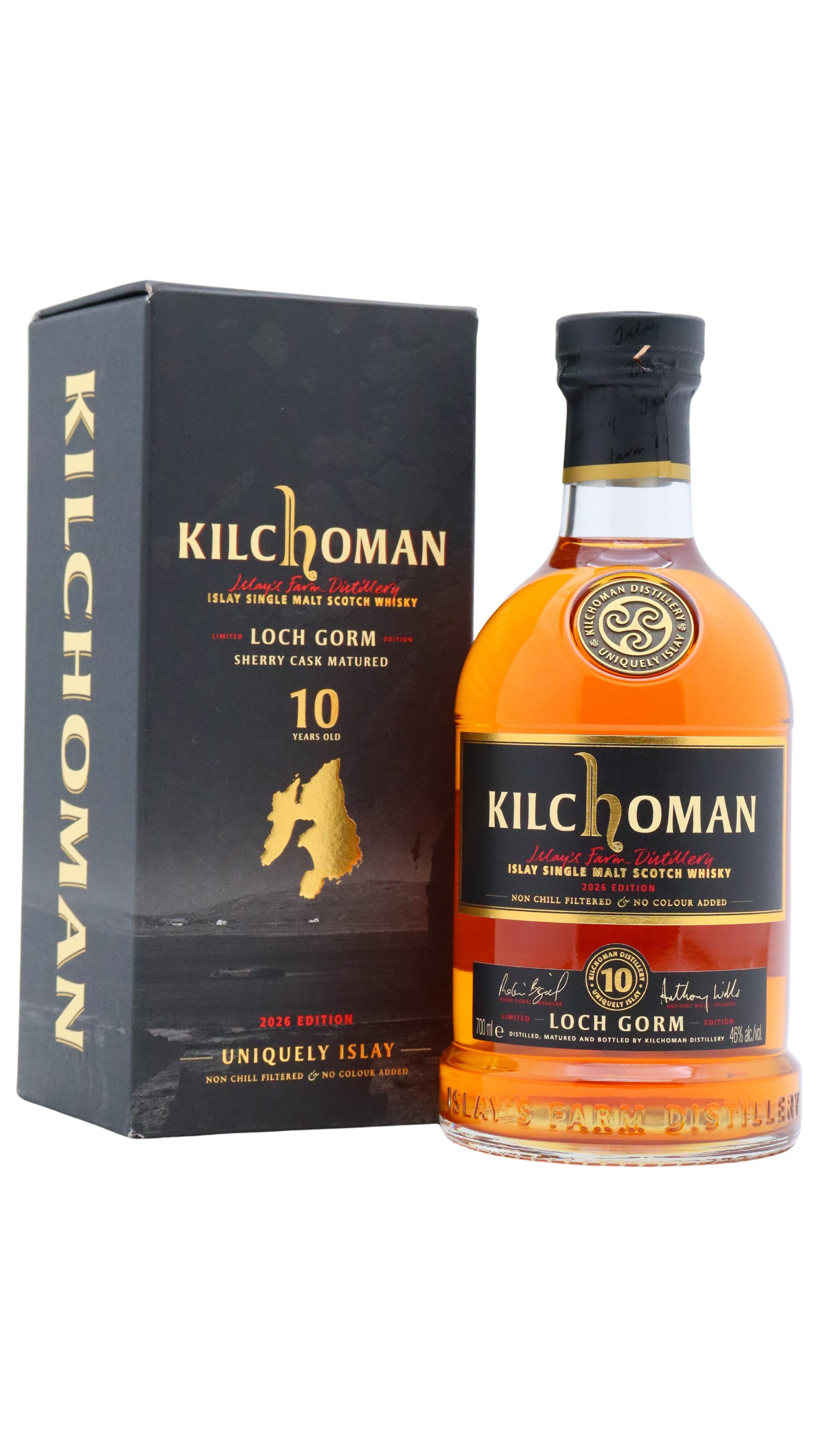 Kilchoman Loch Gorm 2026 Edition Islay Single Malt Scotch 10 Year Old Whisky