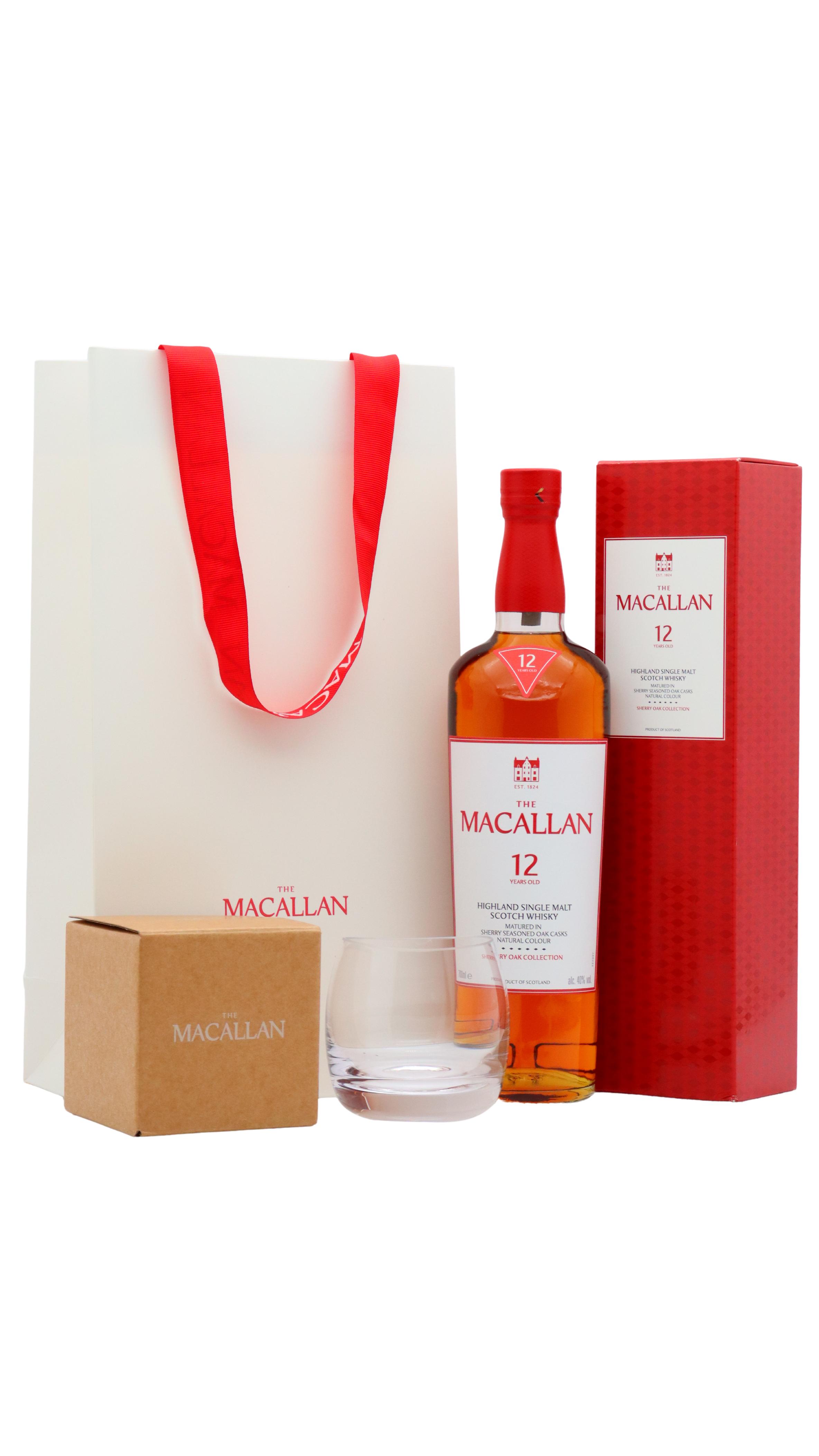 The Macallan Sherry Oak Highland Single Malt Scotch Whisky 12 Year Old Whisky
