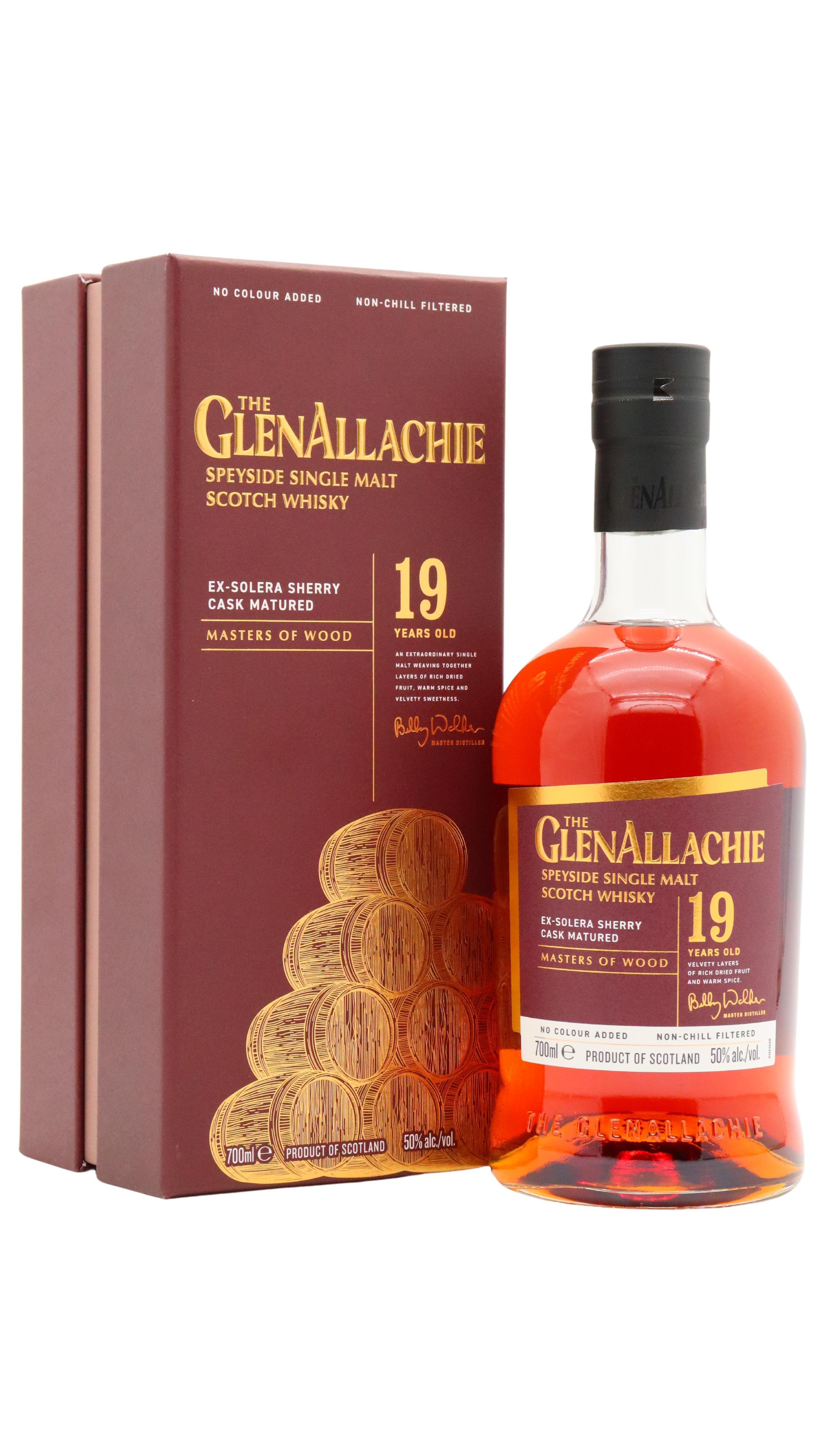 Glenallachie Masters Of Wood - Ex-Solera Sherry Cask Finish Sin 19 Year Old Whisky