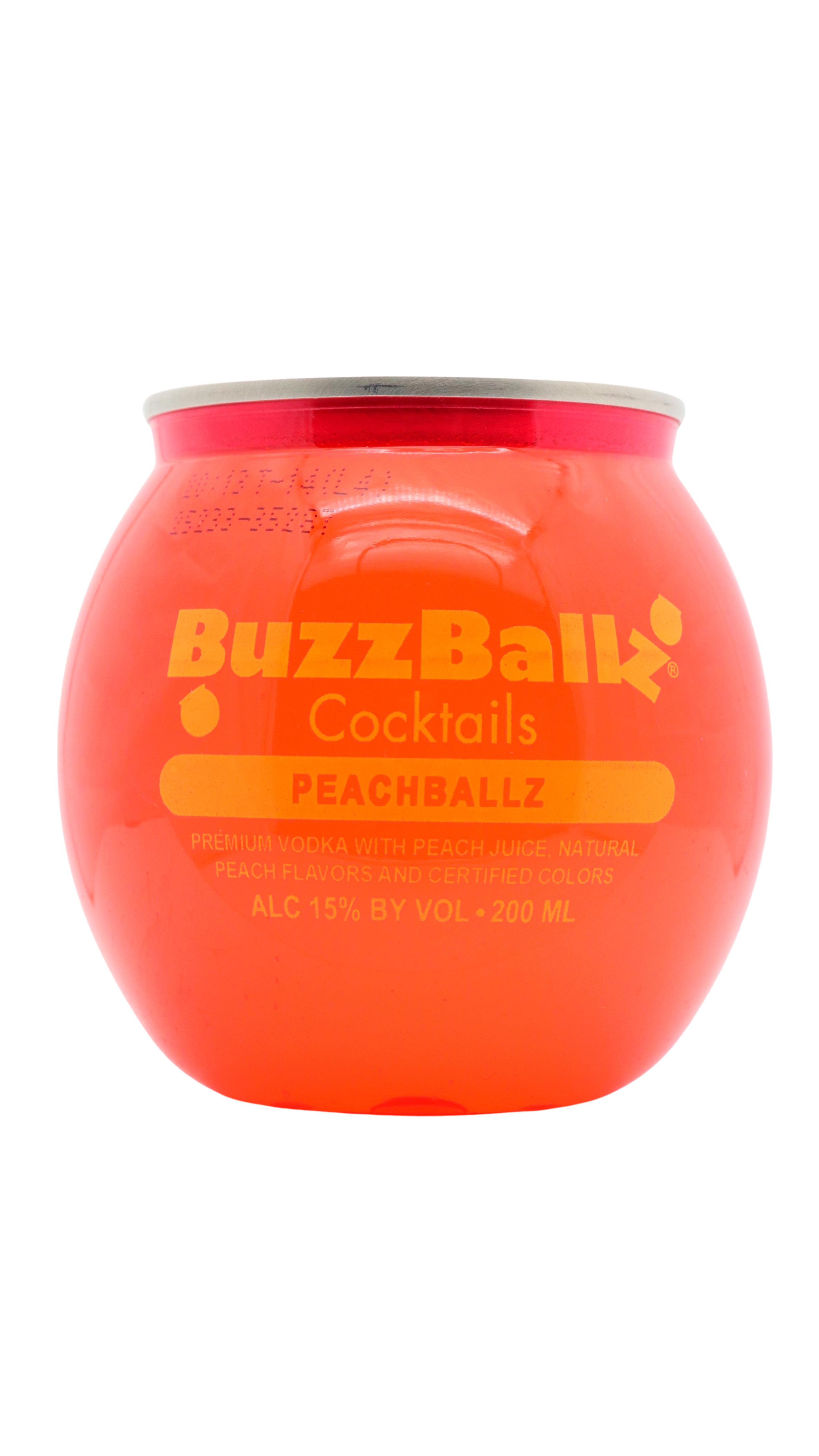 BuzzBallz PeachBallz Cocktail