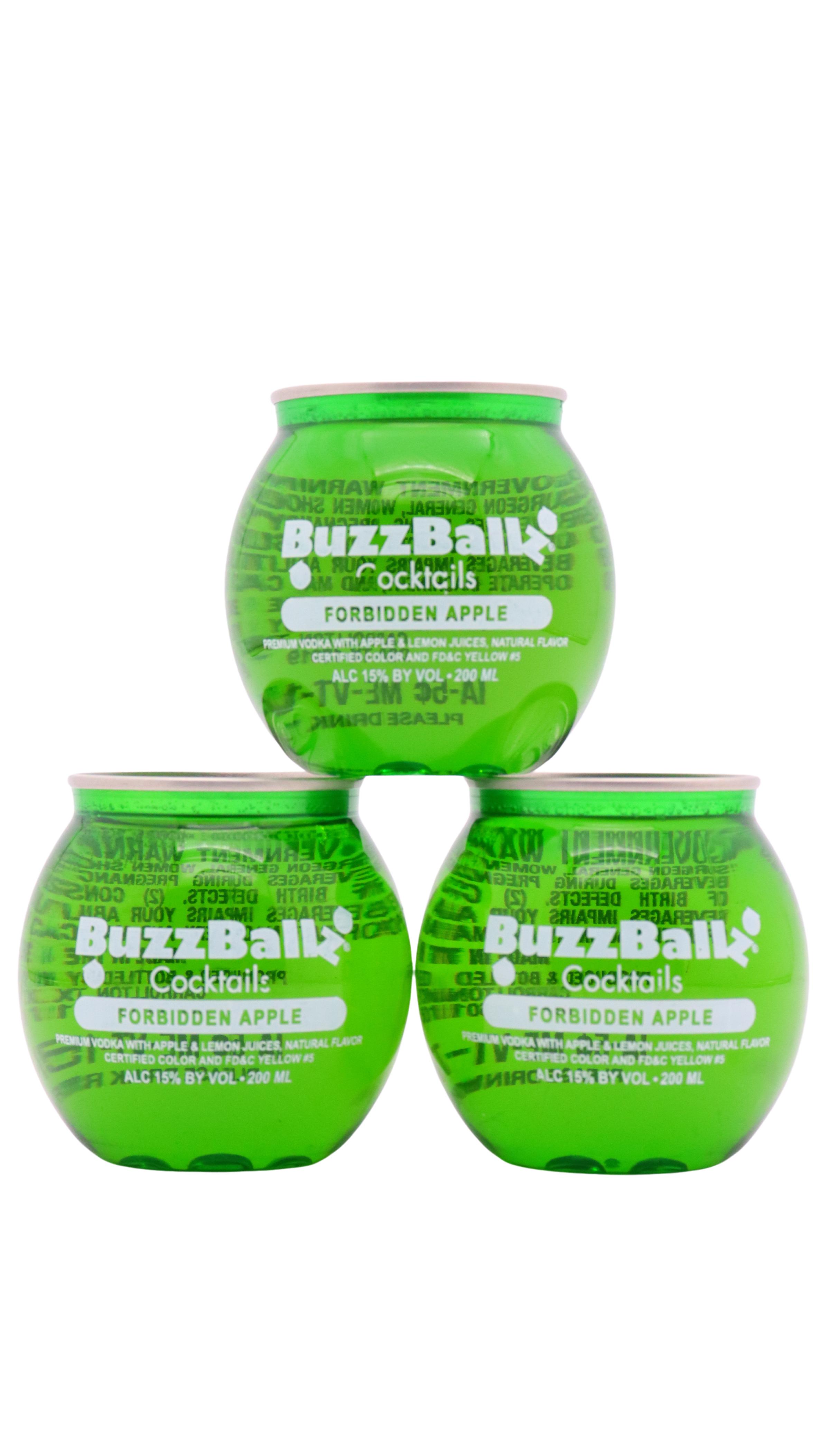 Buzzballz Forbidden Apple Cocktail