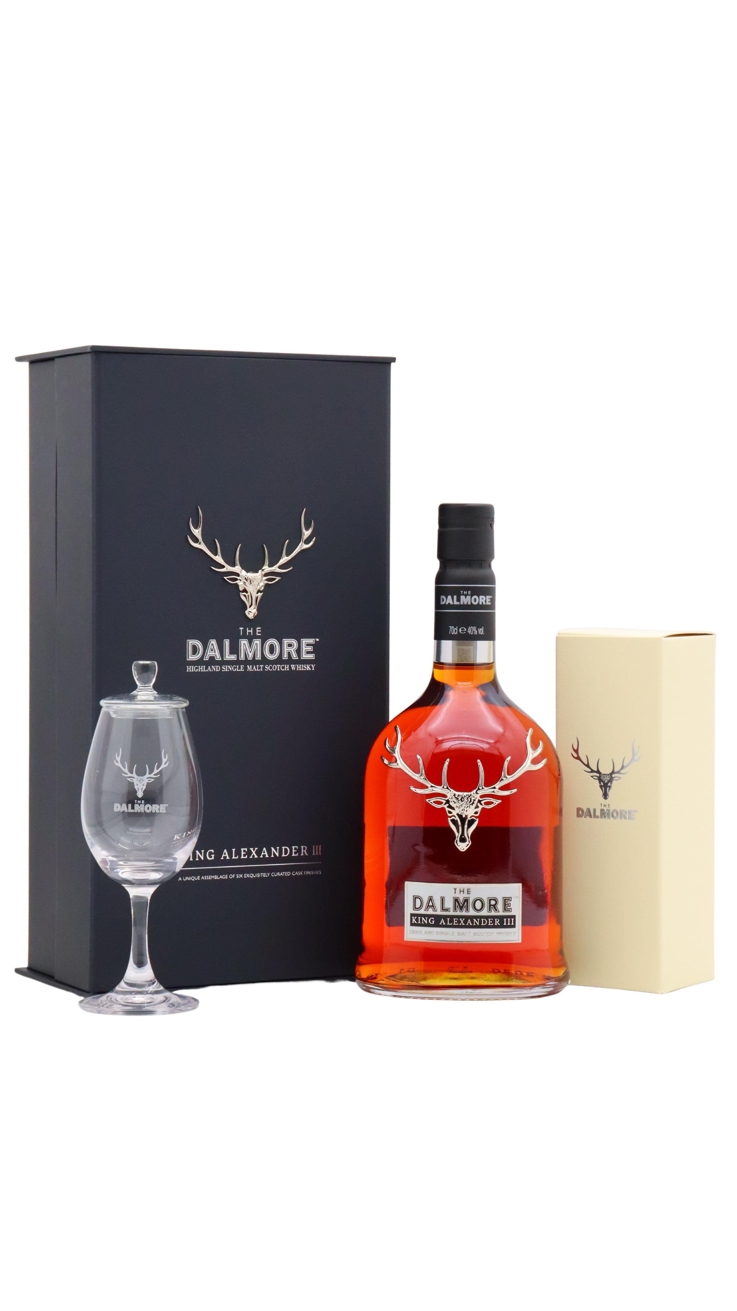 Dalmore King Alexander III Highland Single Malt Scotch Whisky (Includes Tasting Glass)