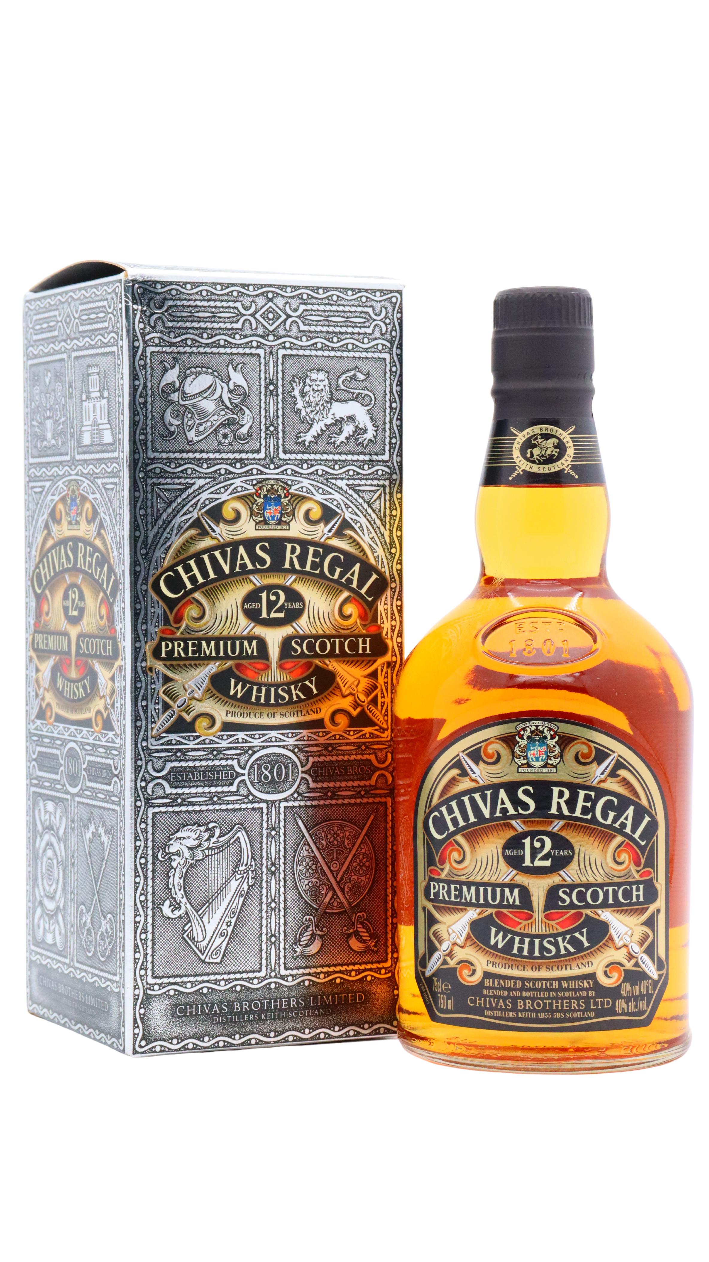 Chivas Regal Grain Blended Scotch 12 Year Old Whisky