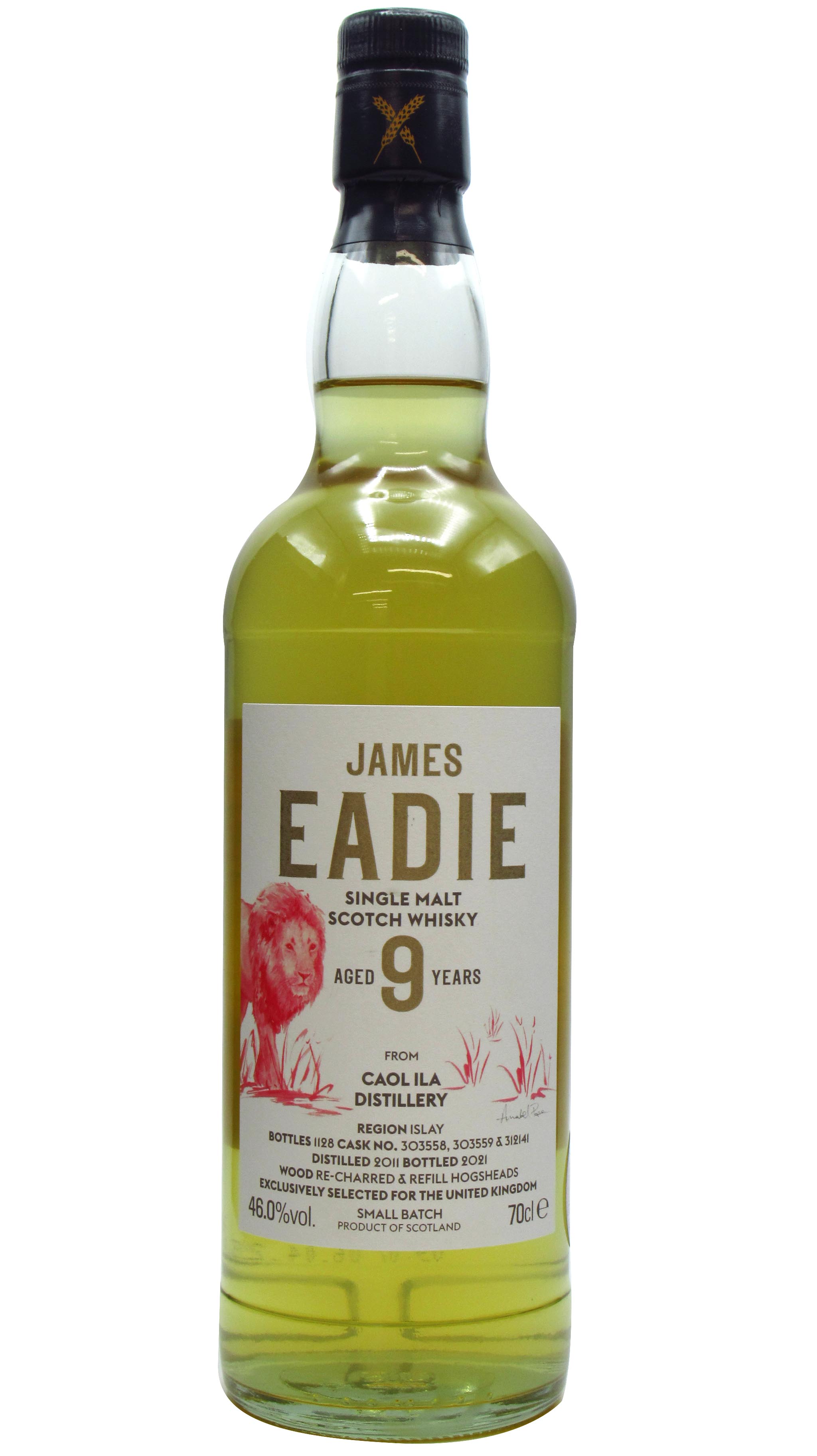 Caol Ila James Eadie Small Batch Release Single Malt Scotch Whisky