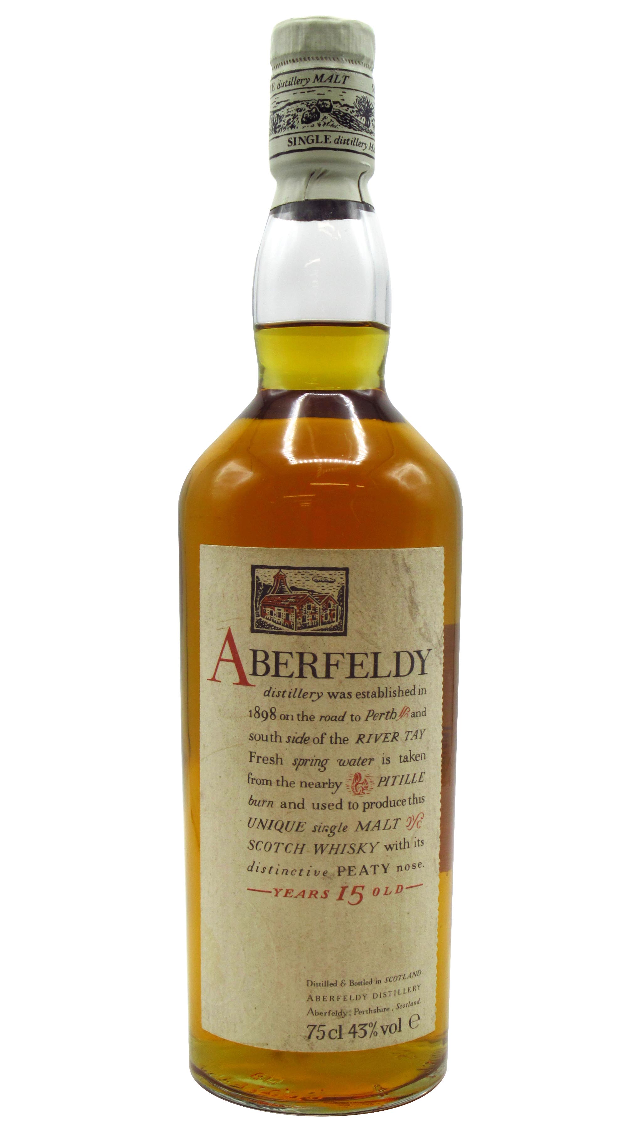 Aberfeldy Pre-Flora & Fauna Single Malt Scotch Whisky