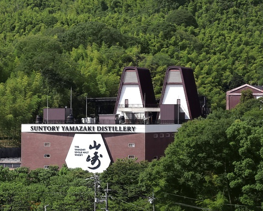suntory drinks on table