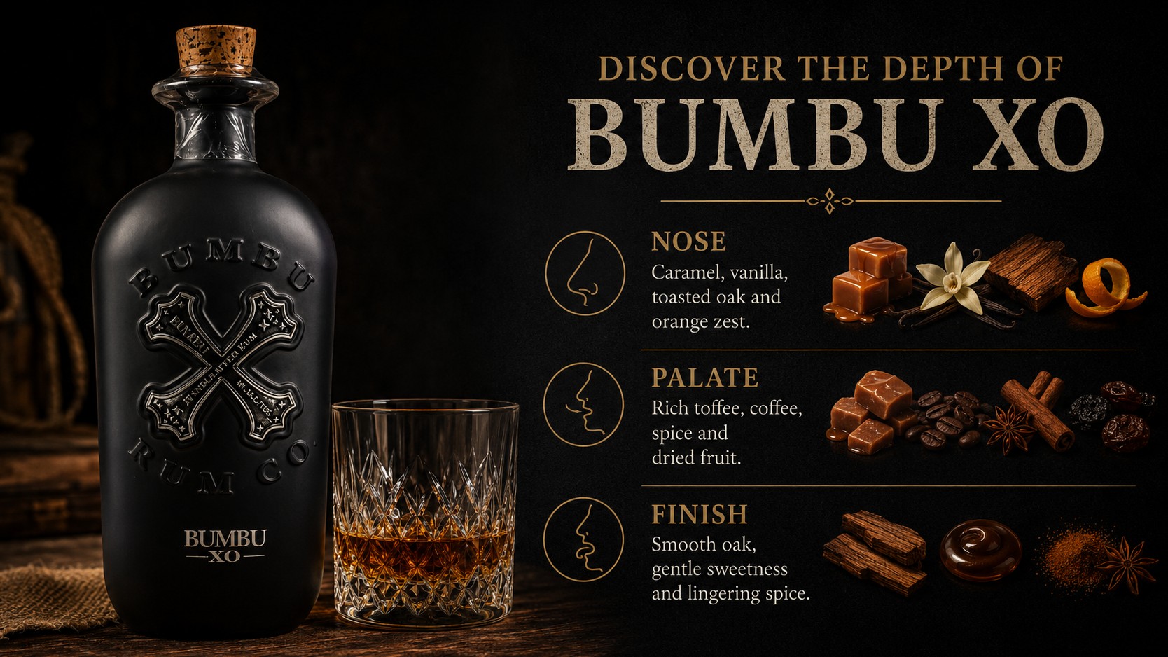 Bumbu XO Rum Tasting Notes Image