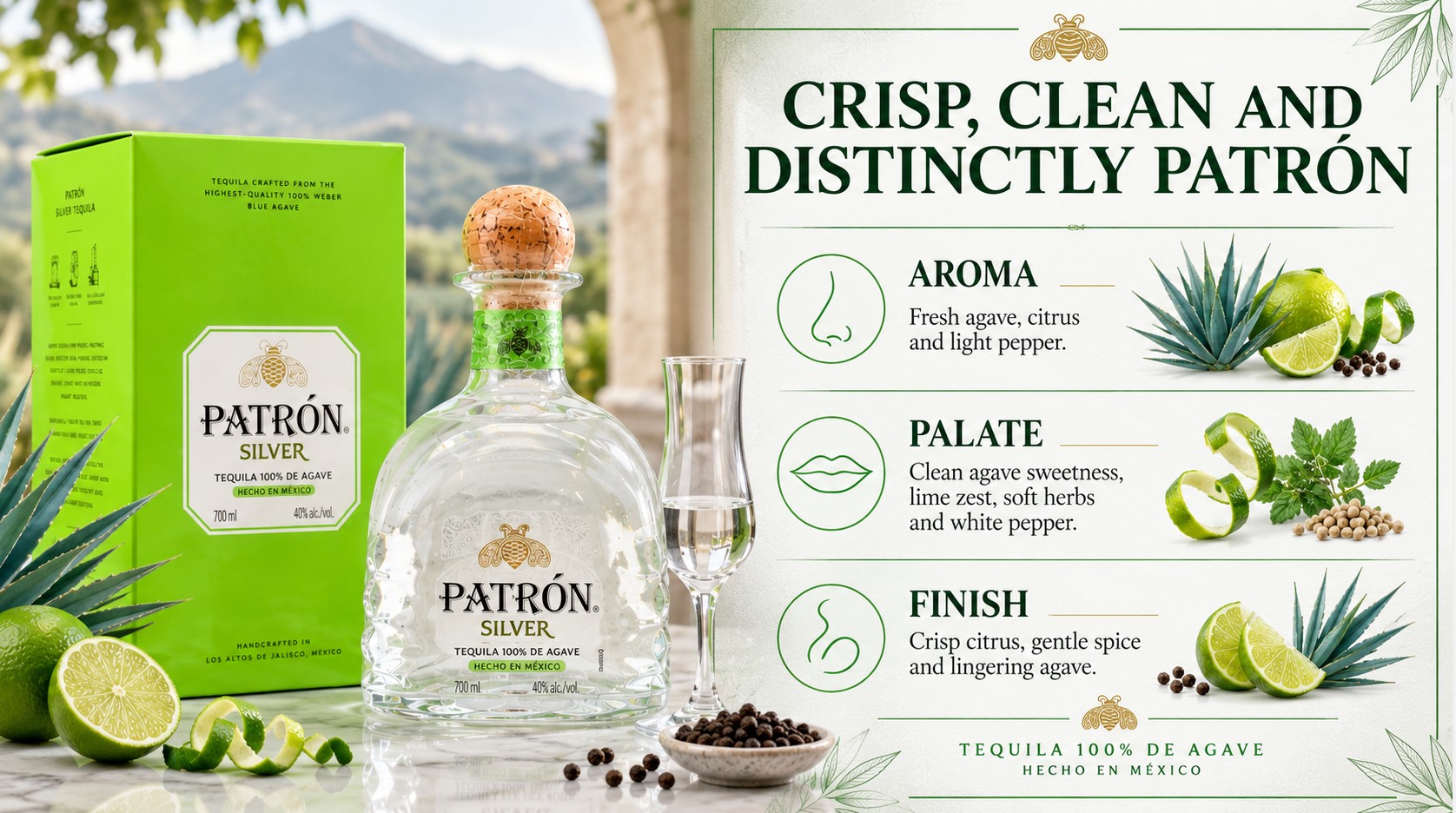 Patron Silver Tasting Notes