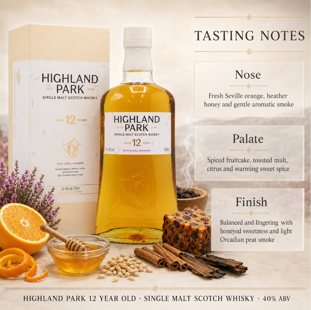 Highland Park 12 Tasting Notes