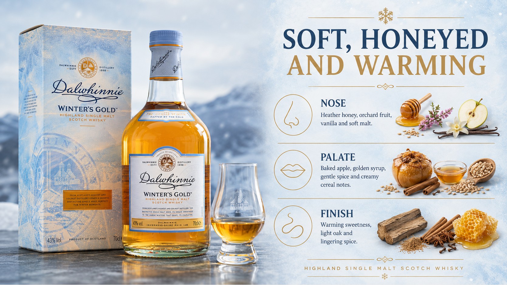 Tasting Notes Dalwhinnie Winter's Gold