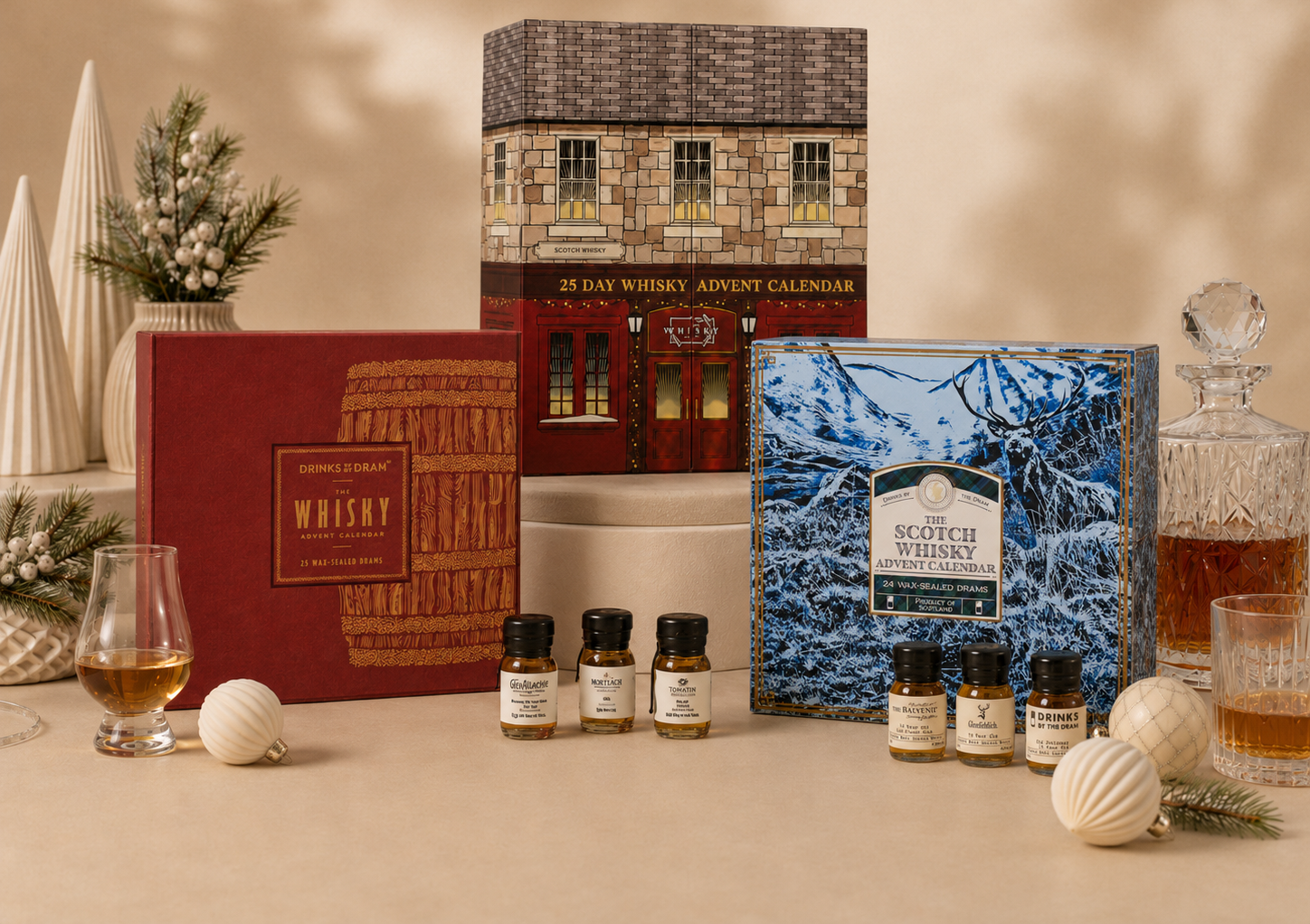 Browse our selection of 24 & 25 Day Spirit Advent Calendars