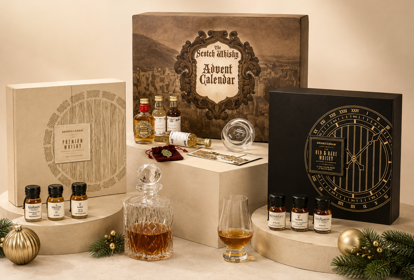 Premium Whisky Calendars feature some of the most exclusive and distinguished whiskies from around the world.