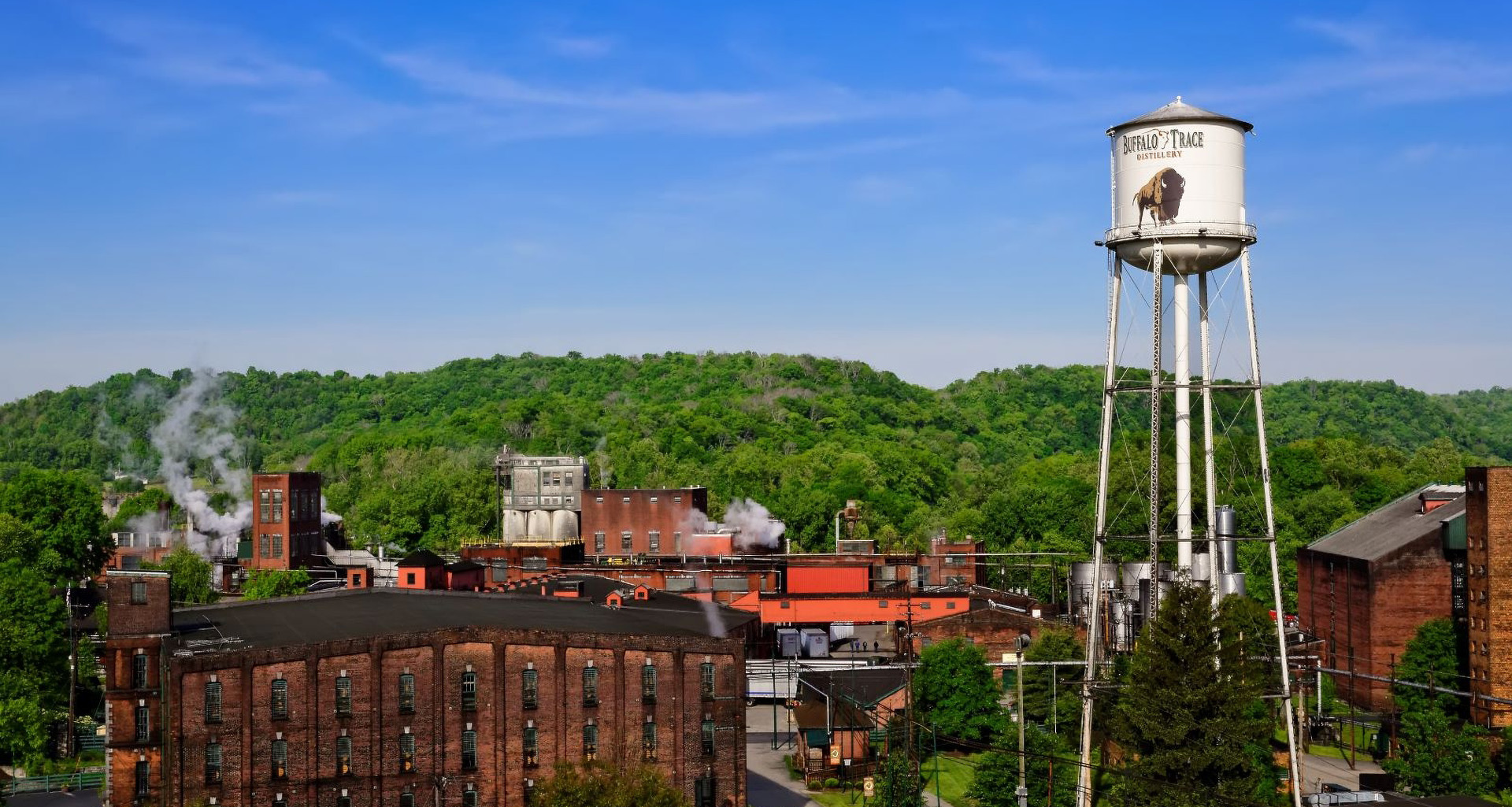 The Buffalo Trace distillery has been producing whiskey for over 200 years.