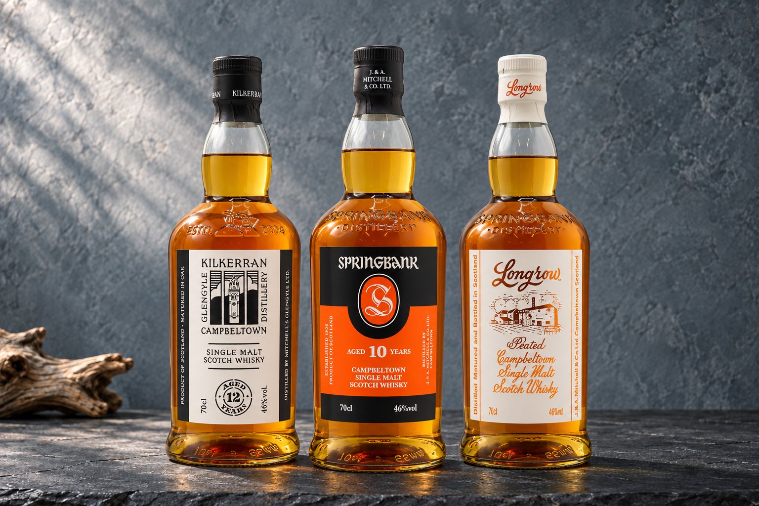 Located on the Kintyre Peninsula, Campbeltown was once a bustling center of whisky production, and home to over 30 distilleries.