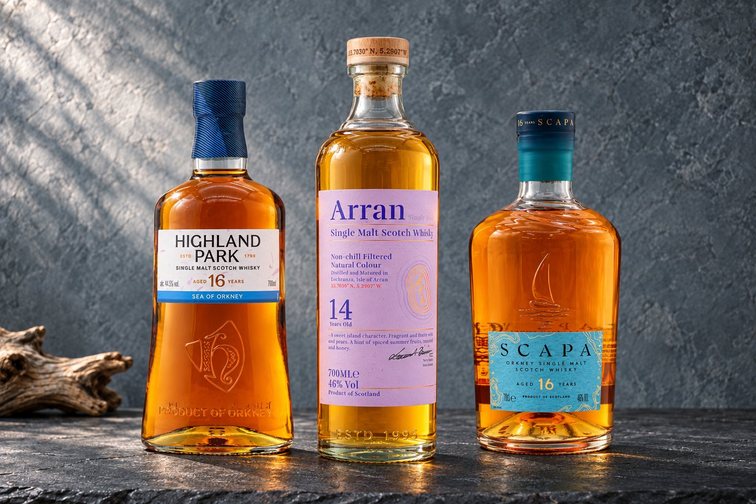 Dotted around the perimeter of the Scottish Mainland, the Scottish Islands are home to a growing number of malt whisky distilleries.