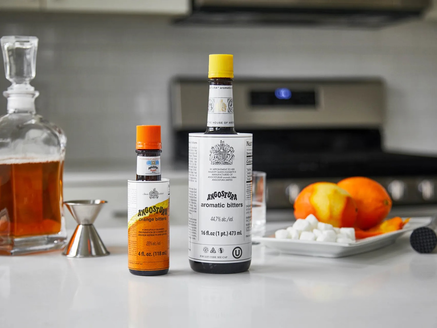 Bitters are concentrated flavouring agents made from botanicals like herbs, roots, and spices, often infused in alcohol.